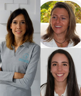 Odontólogos: Dra. Pilar Covagonda Núñez Postigo, Dra. Miriam Solans, Dra. María José Pereda Carreras, Dra. Raquel Usón Pereda y Dr. DR. Ramón Machetti